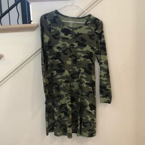 NWOT, camo girls dress